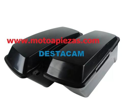 TOURING NEGRO DURO ALFORJAS PARA HARLEY DAVIDSON ROAD KING ELECTRA GLIDE. MOD-1970058933-SIN