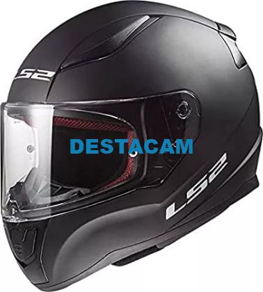 LS2, CASCO INTEGRAL DE MOTO RAPID, NEGRO MATE, M