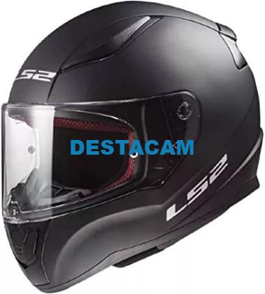 LS2, CASCO INTEGRAL DE MOTO RAPID, NEGRO MATE, L