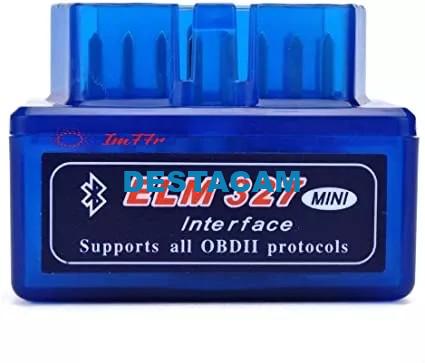 IM77R BLUETOOTH OBD2 V2.1 LECTOR DE ESCáNER DE DIAGNóSTICO DEL COCHE ELM327 LUZ CONTROL DE M