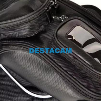 BOLSA DE DEPóSITO DE COMBUSTIBLE PARA LA MOTOCICLETA IMáN FUERTE INCLINADO BOLSO DE HOMBRO BOLSA DE