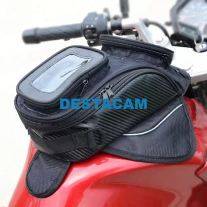 BOLSA DE DEPóSITO DE COMBUSTIBLE PARA LA MOTOCICLETA IMáN FUERTE INCLINADO BOLSO DE HOMBRO BOLSA DE