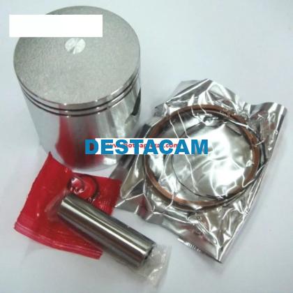 KIT DE PISTON SUZUKI TS125 PARA MOTOCICLETA, CON ANILLO DE PISTóN DE 56MM DE DIáMETRO, PIN DE PISTóN