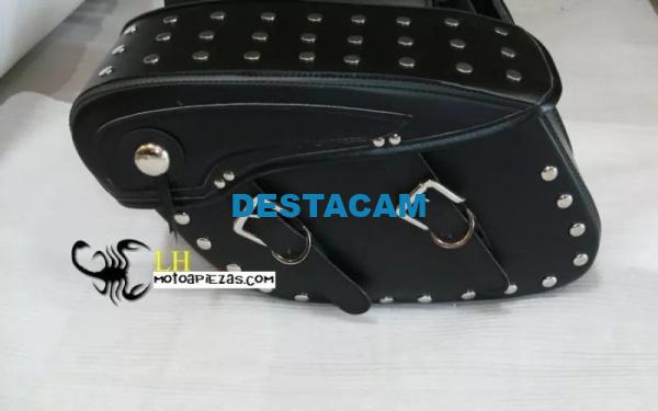 ALFORJAS ESTáNDAR DE CUERO MOTO CUSTOM MOD-756497983