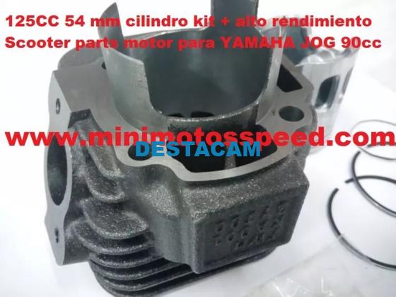 125CC 54 MM CILINDRO KIT + ALTO RENDIMIENTO SCOOTER PIEZAS MOTOR PARA YAMAHA JOG 90CC MOD-4375554887