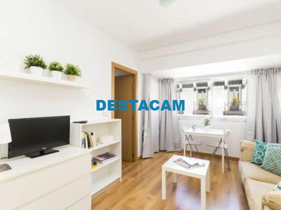 apartamento de 1 dormitorio con aire acondicionado en alquiler en Salamanca, Madrid