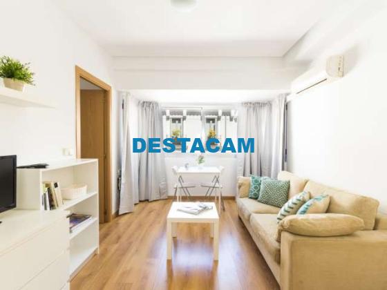 apartamento de 1 dormitorio con aire acondicionado en alquiler en Salamanca, Madrid