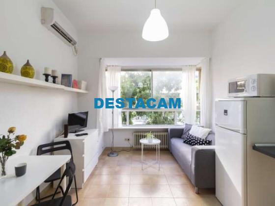 Luminoso apartamento de 1 dormitorio con aire acondicionado para alquilar en Moncloa