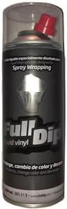 FULLDIP FLD0207 VINILO LíQUIDO, NEGRO METALIZADO, 400 ML