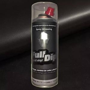 VINILO LIQUIDO FULLDIP NEGRO BRILLO FULL DIP SPRAY CALIDAD EUROPEA