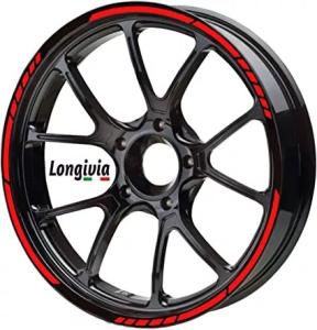 LONGIVIA® PEGATINAS LLANTAS MOTO DE 15