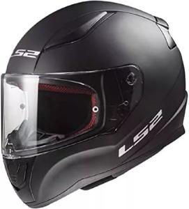 LS2, CASCO INTEGRAL DE MOTO RAPID, NEGRO MATE, L