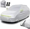 FAVOTO CUBIERTA DE COCHE IMPERMEABLE FUNDA DE COCHE EXTERIOR OXFORD+ALGODóN CON CREMALLERA P