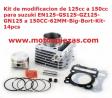 KIT DE TRANSFORMACION DE CILINDRO 125CC A 150CC PARA  SUZUKI EN125 GS125 GZ125 GN125 A 150CC 14PCS L