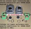 KIT DE CILINDRO MAYOR RENDIMIENTO MáS POTENTE MODIFICACION PARA YAMAHA XV125 MEJORADO A 250CC. MOD-