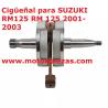 CIGUEÑAL COMPLETO PARA SUZUKI RM125 2001-2003. MOD-2017631099